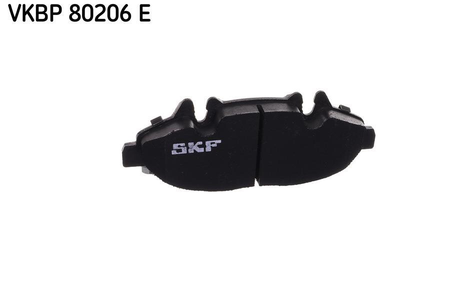 Jeu de 4 plaquettes de frein SKF ref. VKBP 80206 E